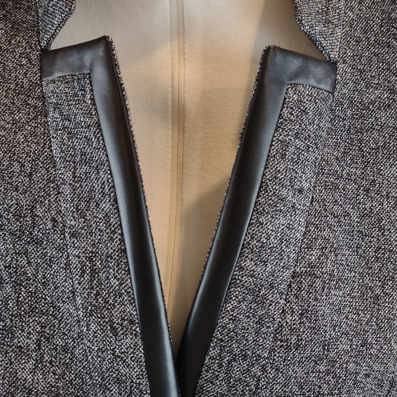 Anne Klein Jacket Blazer, Size 12, Black and White - Picture 6 of 8